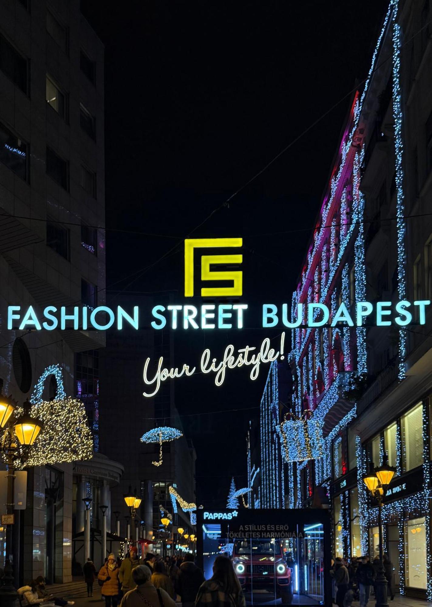 Central Walk Fashionstreet Apartmnts Budapešť Exteriér fotografie