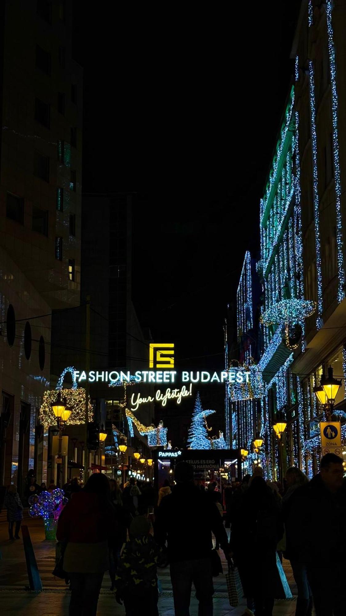 Central Walk Fashionstreet Apartmnts Budapešť Exteriér fotografie