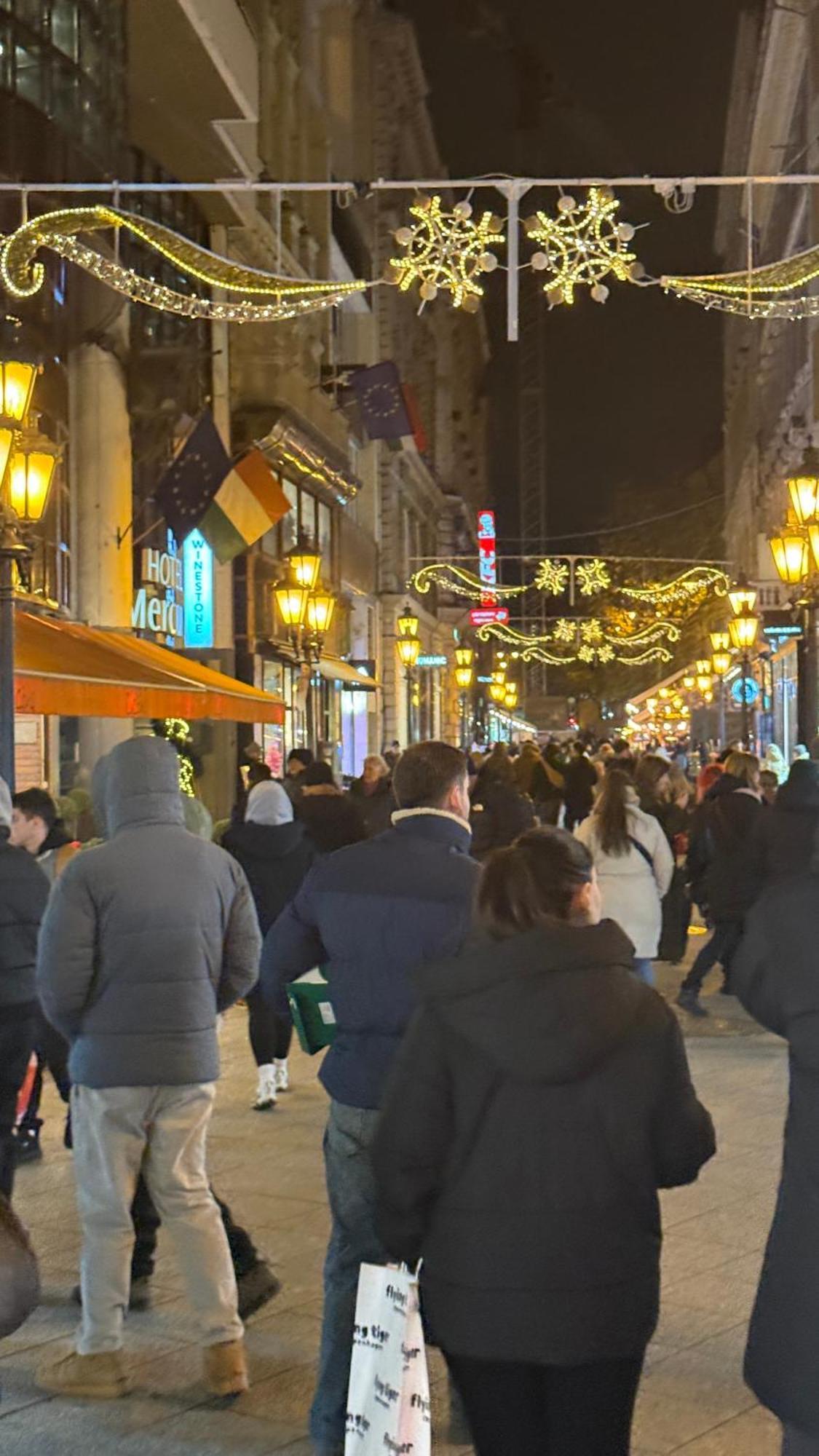 Central Walk Fashionstreet Apartmnts Budapešť Exteriér fotografie